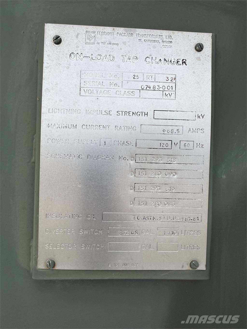  FERRANTI-PACKARD 25 Entreprenør - Andet