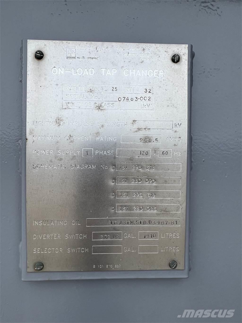  FERRANTI-PACKARD 25 Entreprenør - Andet