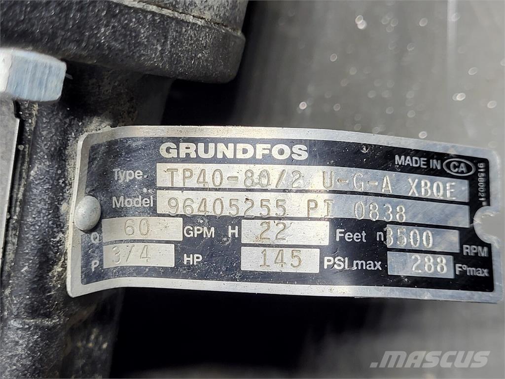 Grundfos 96405255 Vandpumper