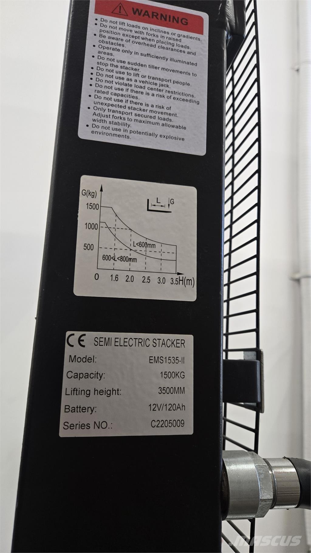  HOC EMS1535-II Entreprenør - Andet