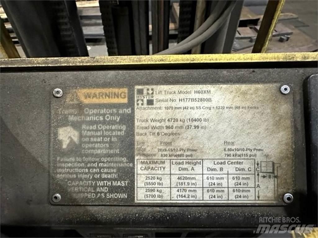Hyster H60XM Entreprenør - Andet