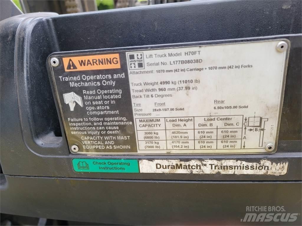 Hyster H70FT Entreprenør - Andet