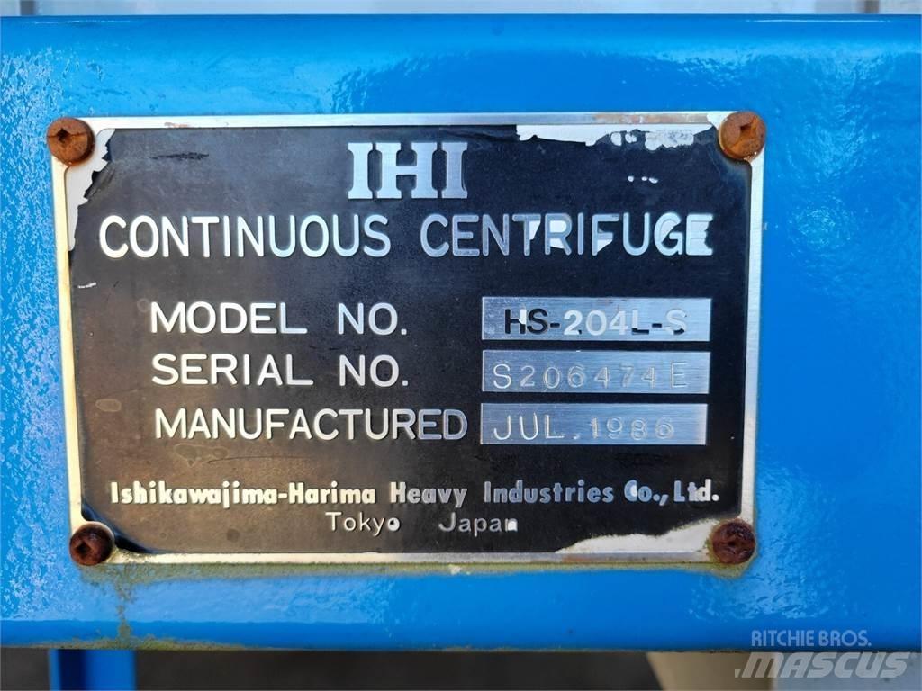 IHI HS-204L-S Tilbehør og reservedele til boreudstyr/borerigge