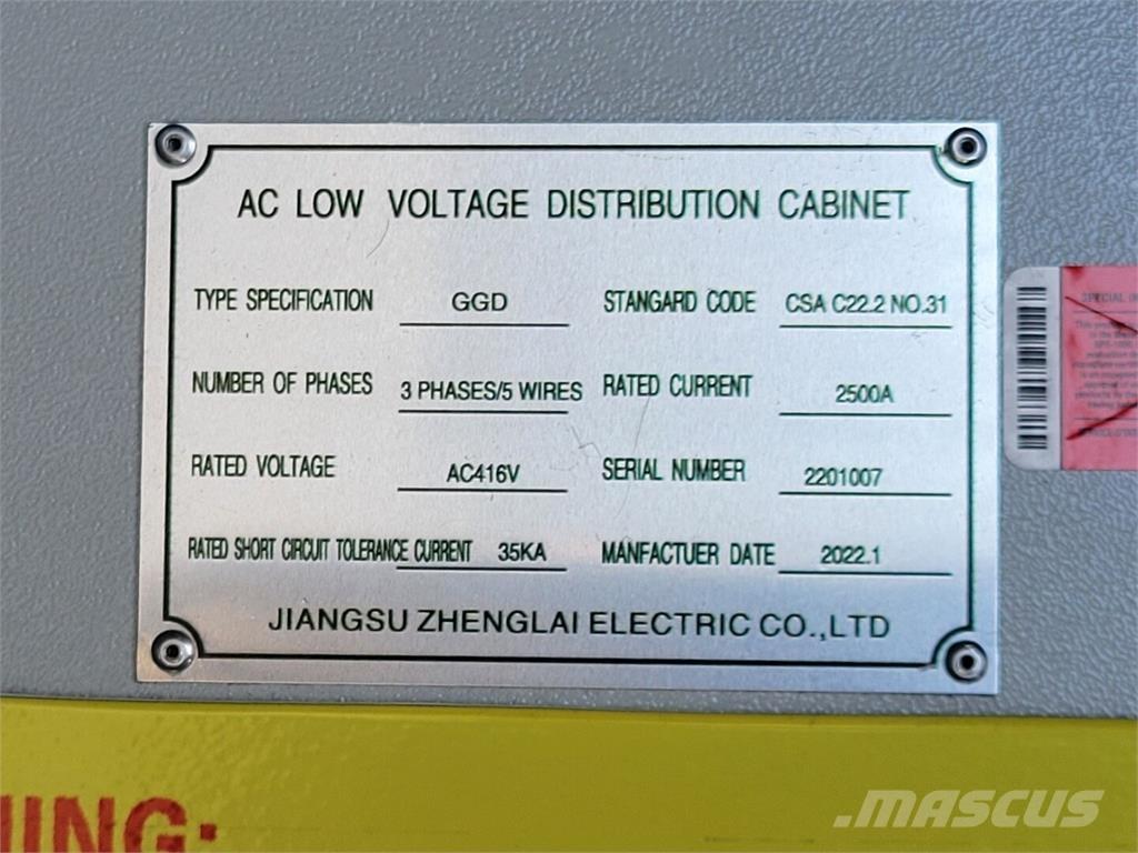  JIANGSU ZHENGLAI GGD Entreprenør - Andet