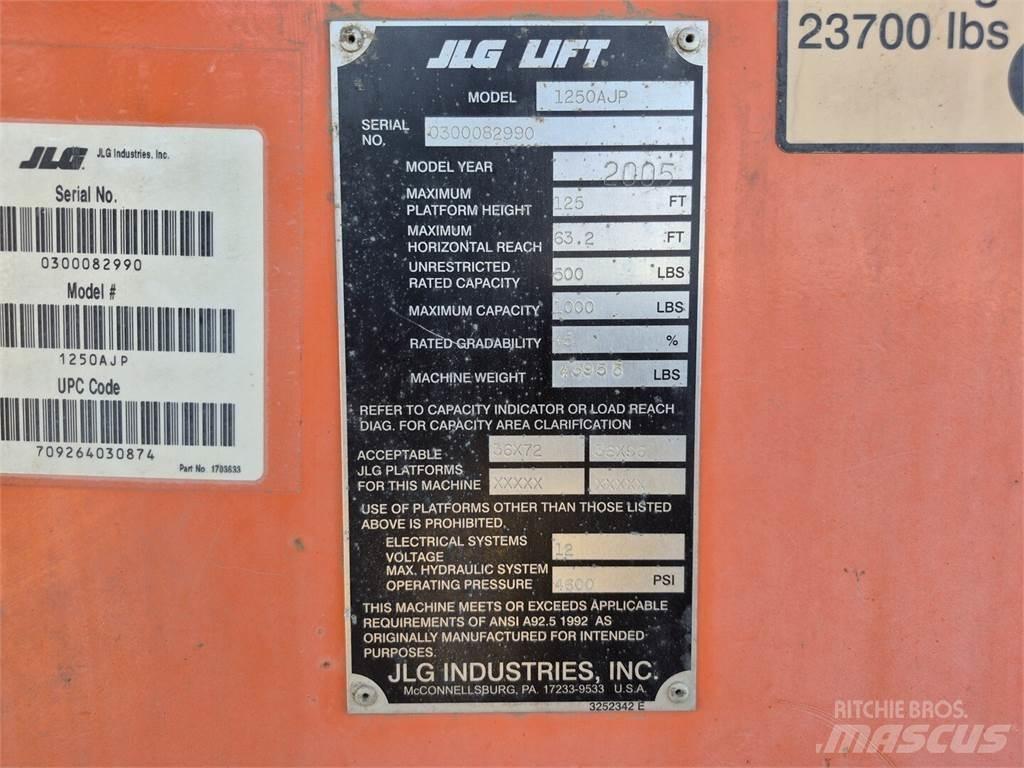 JLG 1250AJP Bomlifte med knækarm