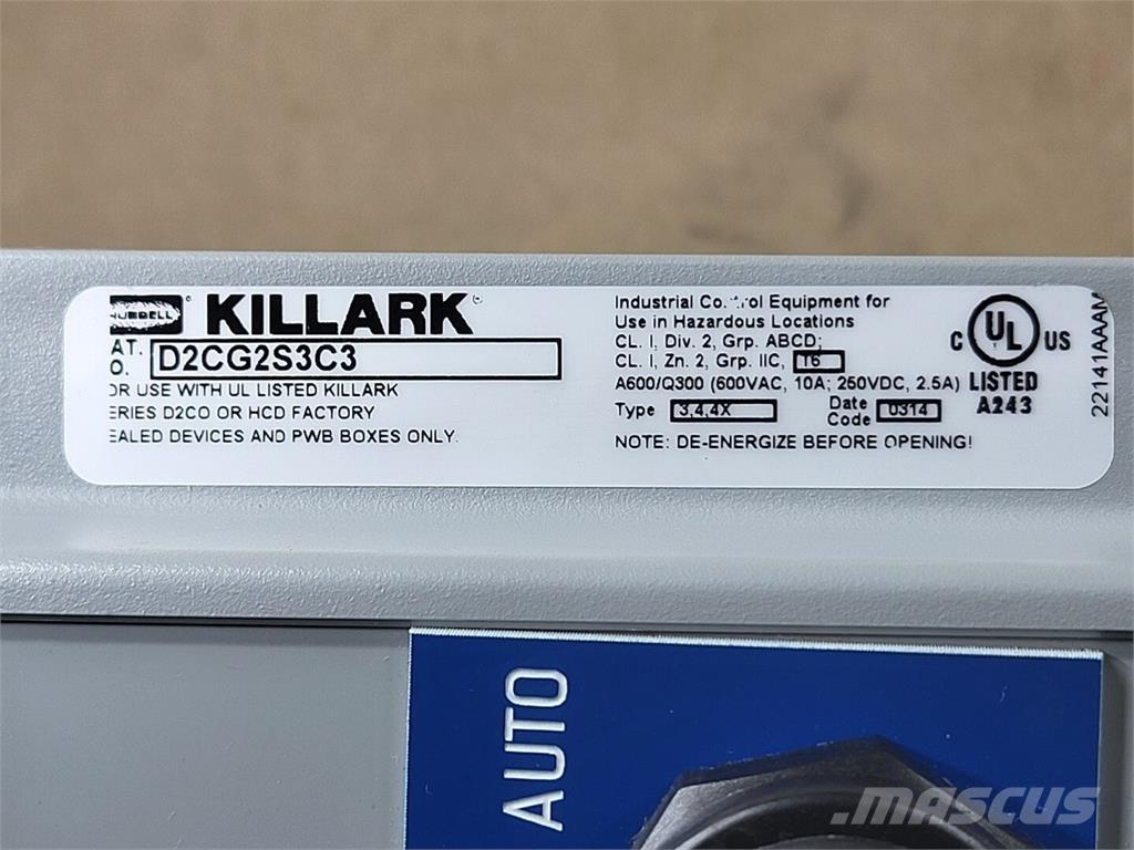  KILLARK D2CG2S3C3 Entreprenør - Andet