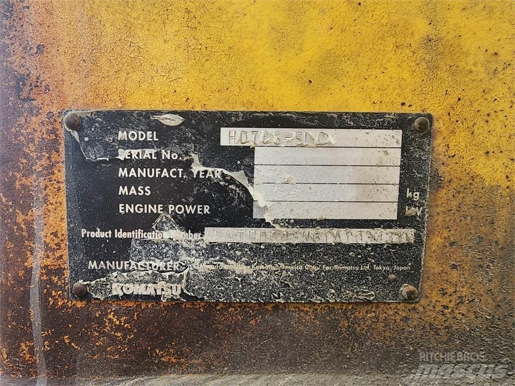 Komatsu  Terrængående lastbiler