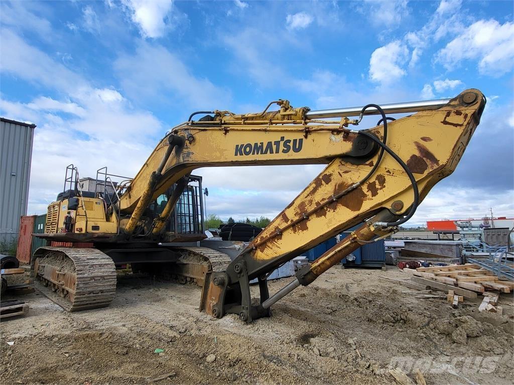 Komatsu PC600LC-6 Gravemaskiner på hjul