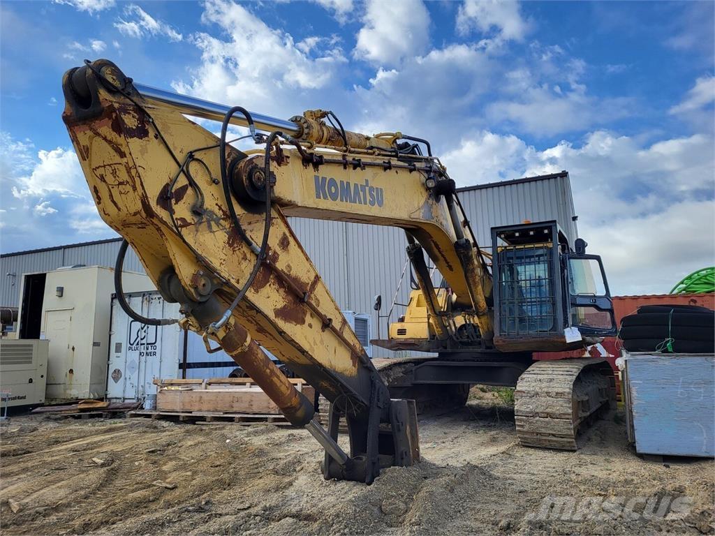 Komatsu PC600LC-6 Gravemaskiner på hjul