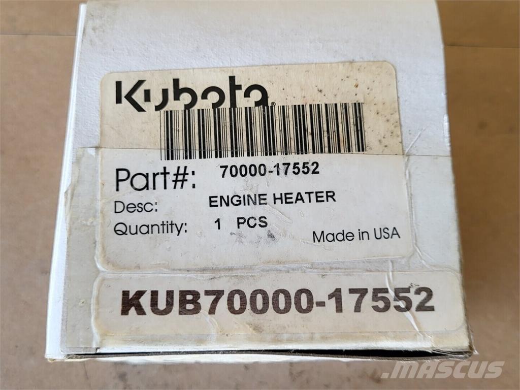 Kubota 70000-17552 Motorer