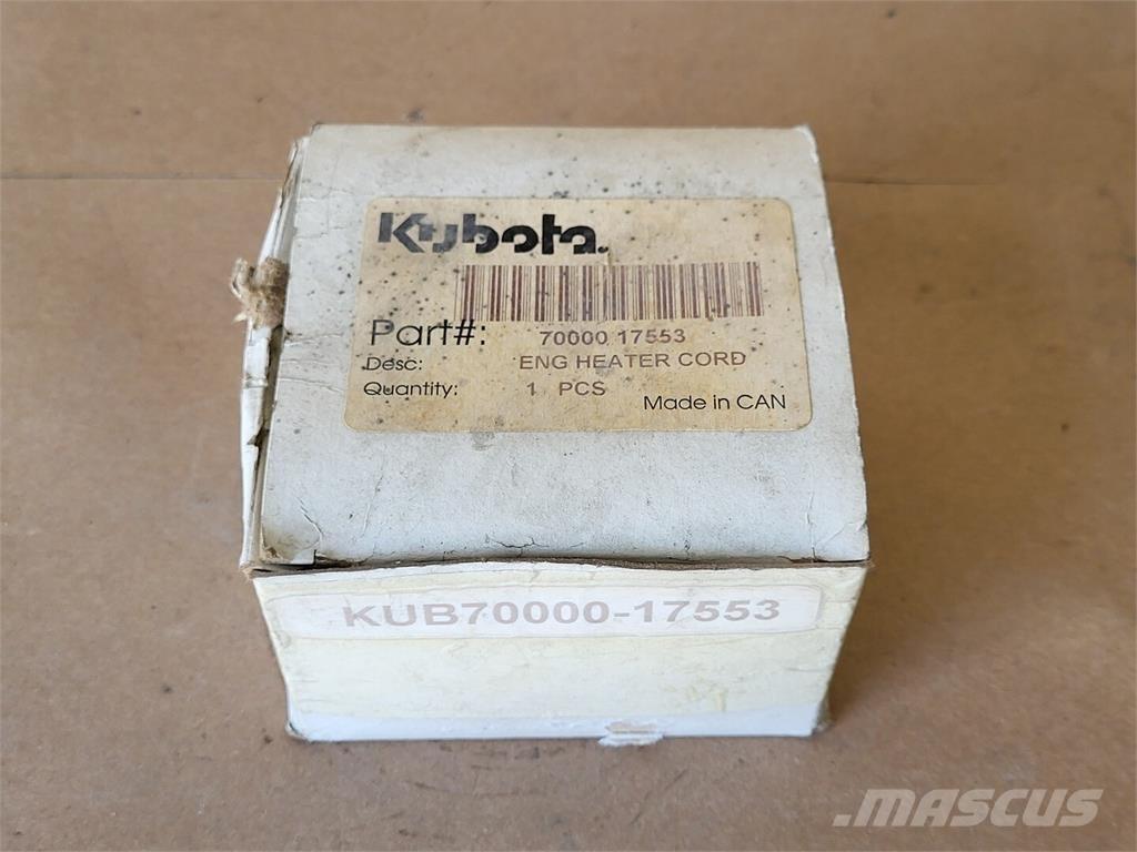 Kubota 70000-17553 Entreprenør - Andet