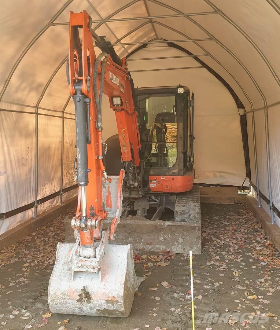 Kubota U55-4 Gravemaskiner på hjul