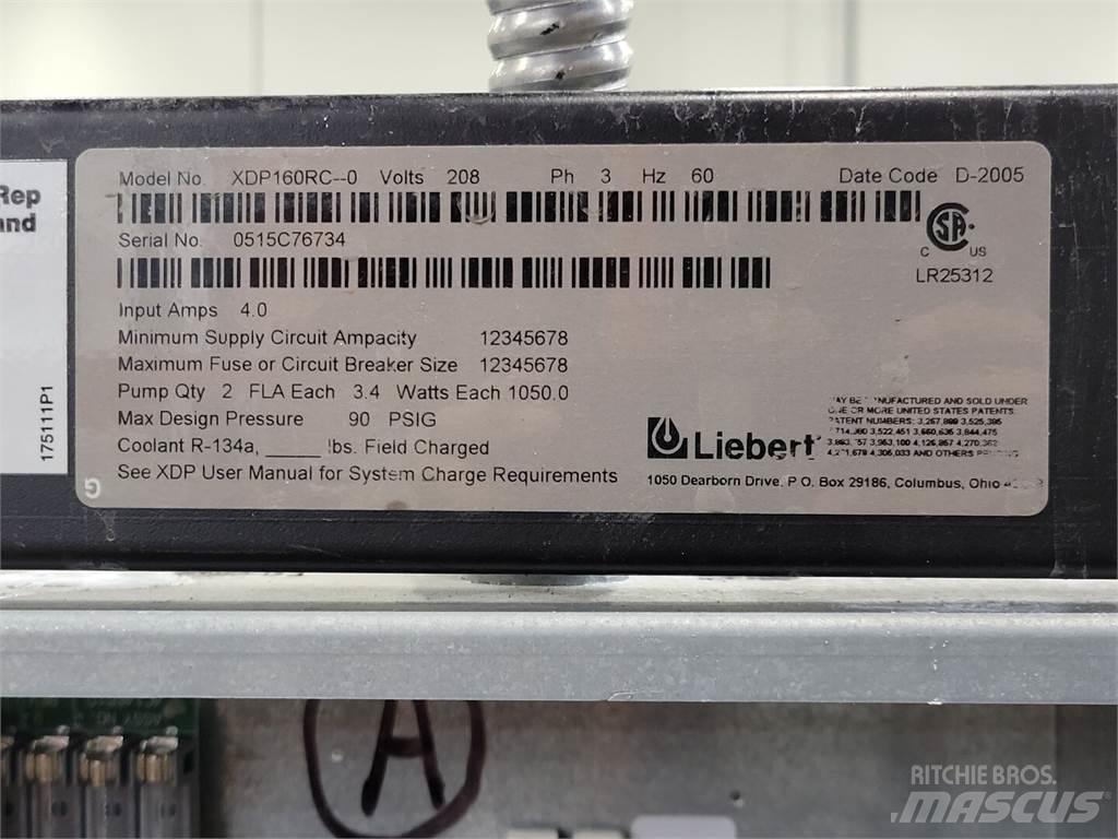  LIEBERT XDP160RC-0 Opvarmnings- og optøningsmaskiner
