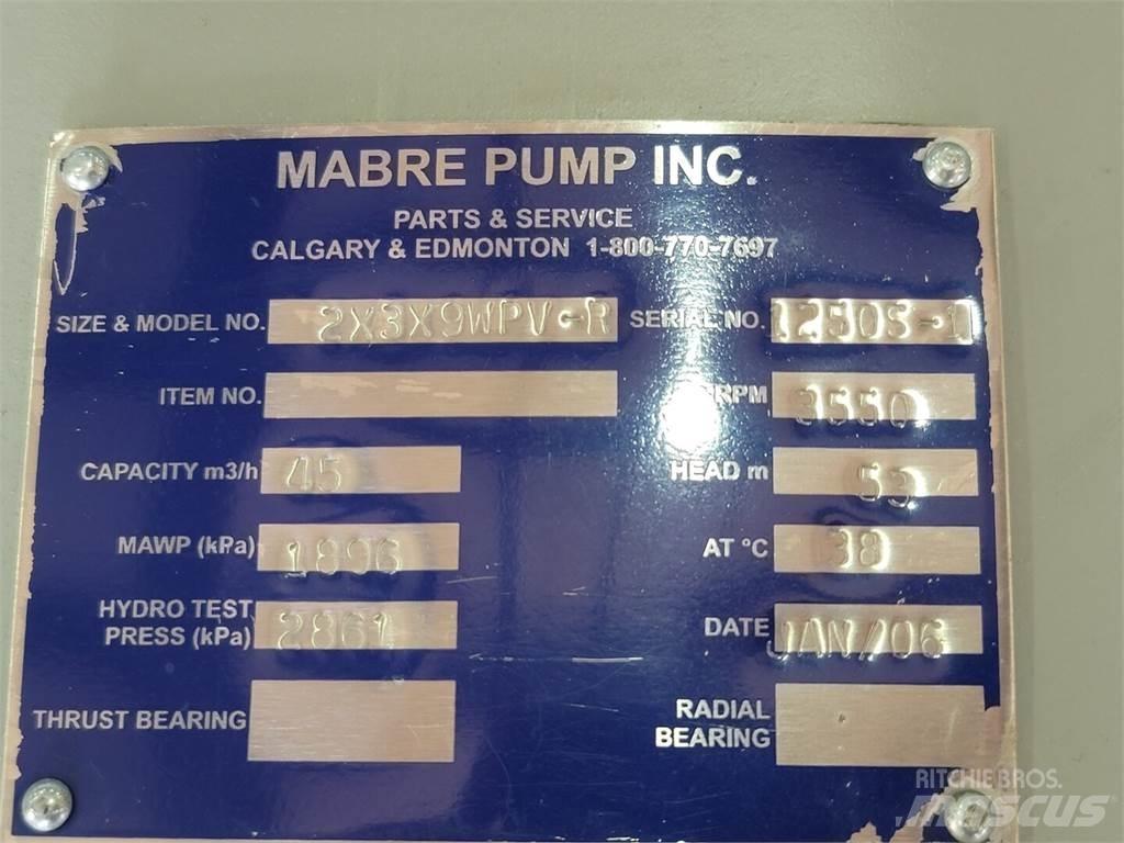  MABRE PUMP WPV-R Vandpumper