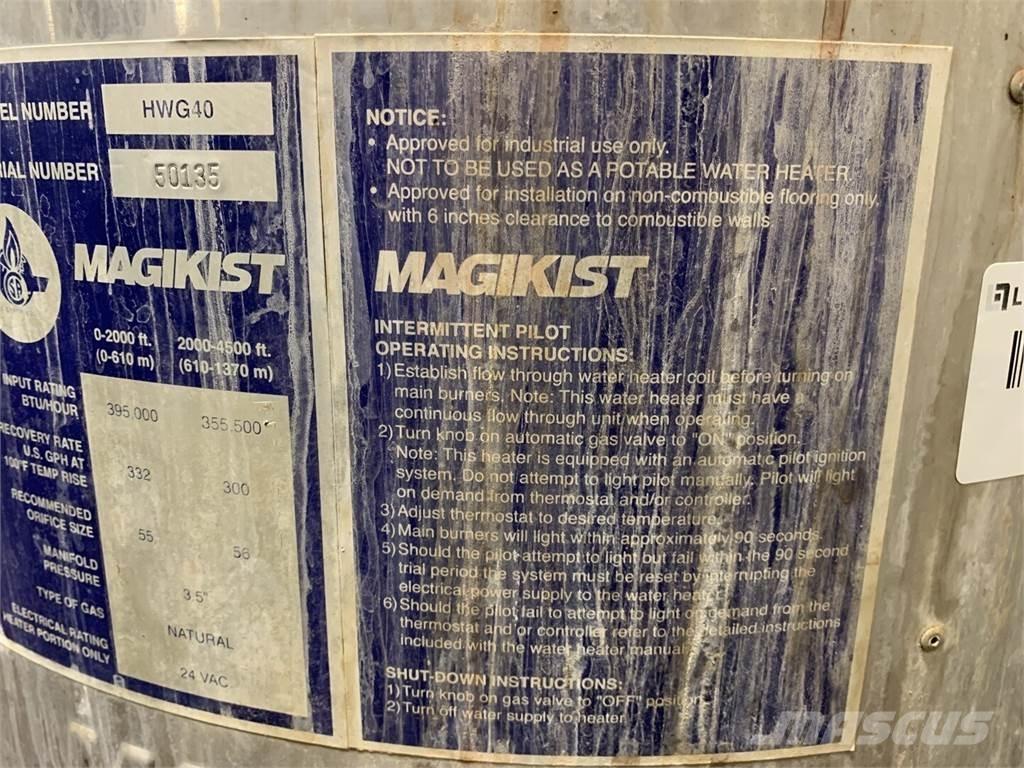  MAGIKIST HWG40 Opvarmnings- og optøningsmaskiner