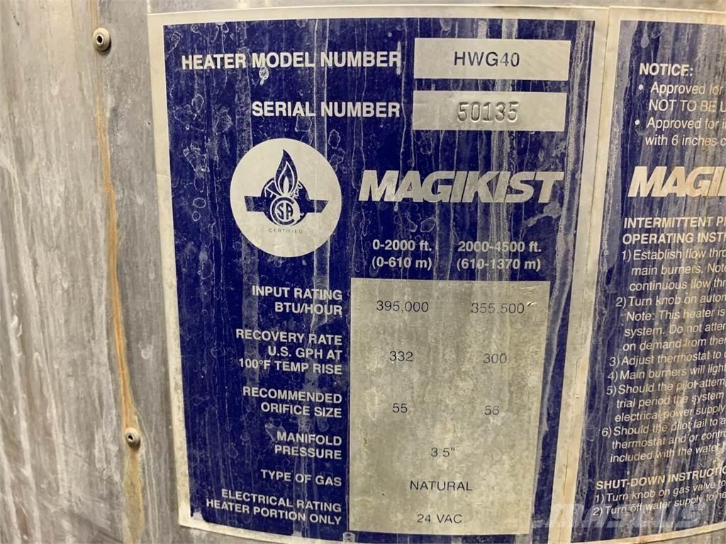  MAGIKIST HWG40 Opvarmnings- og optøningsmaskiner