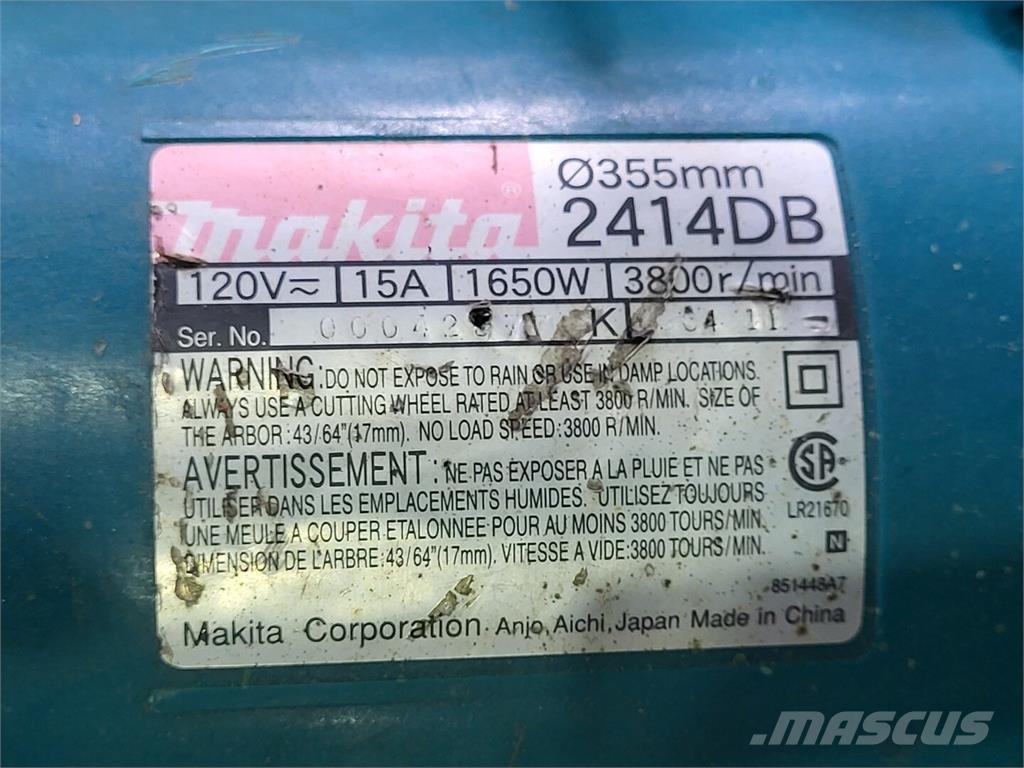 Makita 2414DB Entreprenør - Andet