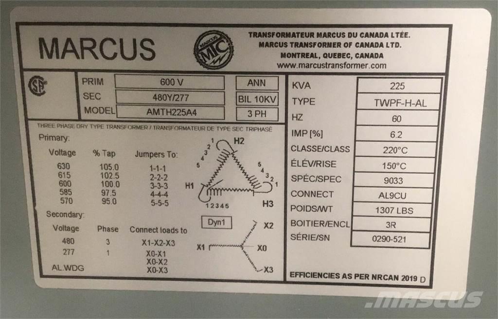  MARCUS AMTH225A4 Entreprenør - Andet