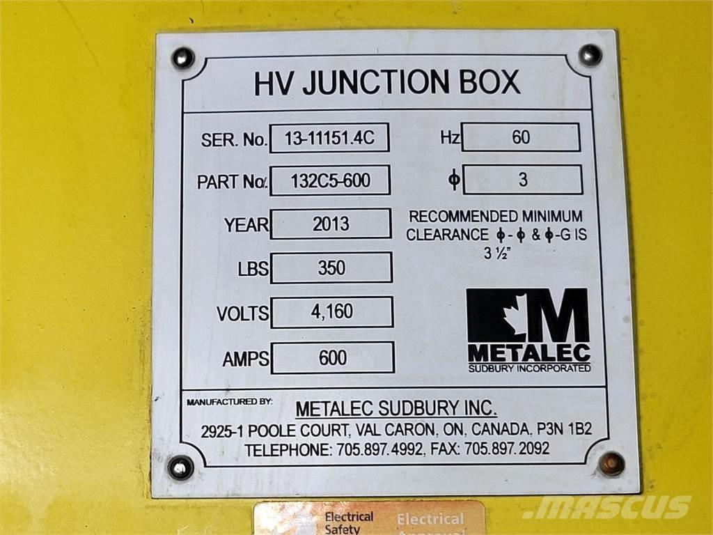  METALEC 132C5-600 Entreprenør - Andet
