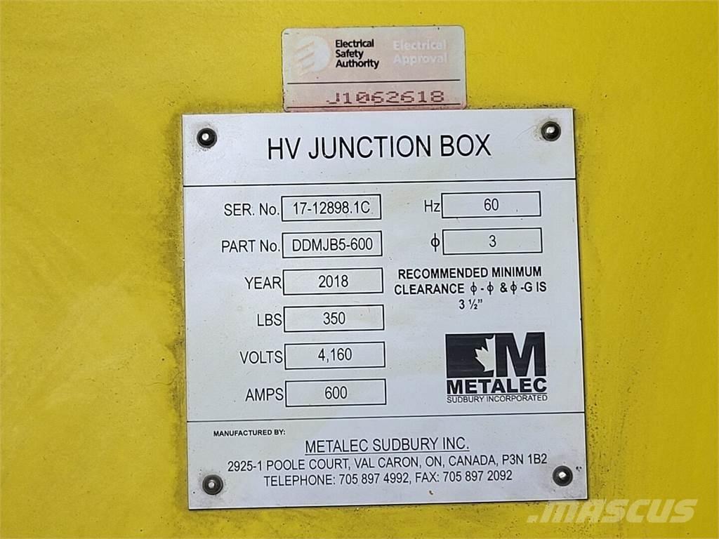  METALEC DDMJB5-600 Entreprenør - Andet