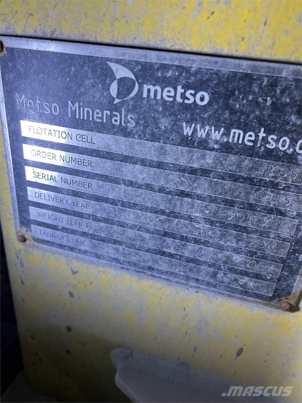 Metso RCS 5 Andet undergrundsudstyr