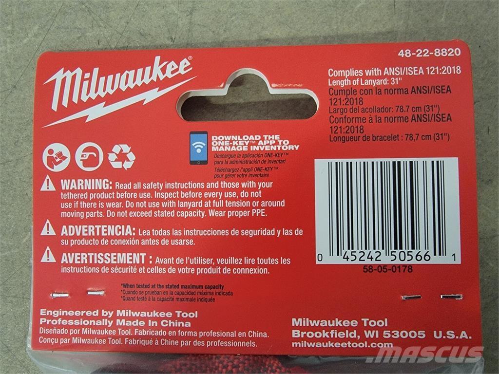 MILWAUKEE 48-22-8820 Entreprenør - Andet