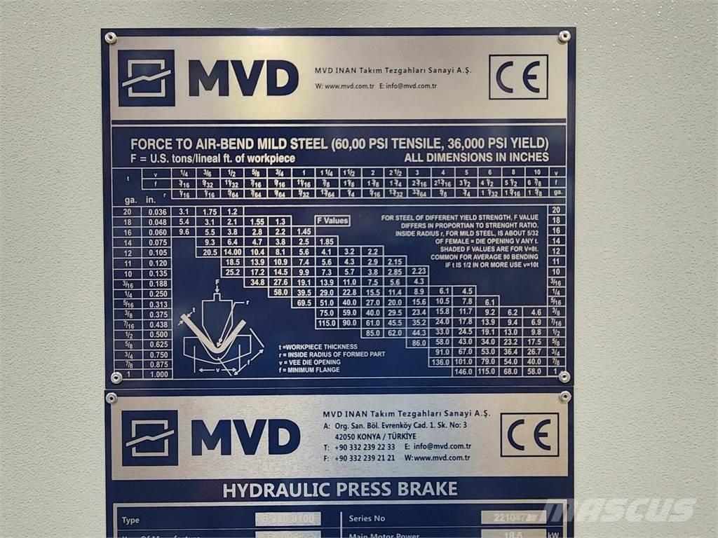  MVD B220-3100 Entreprenør - Andet