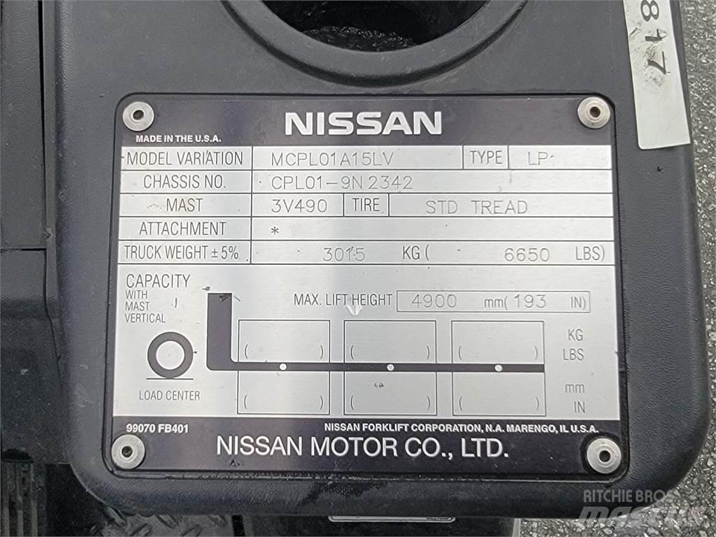 Nissan MCPL01A15LV Entreprenør - Andet