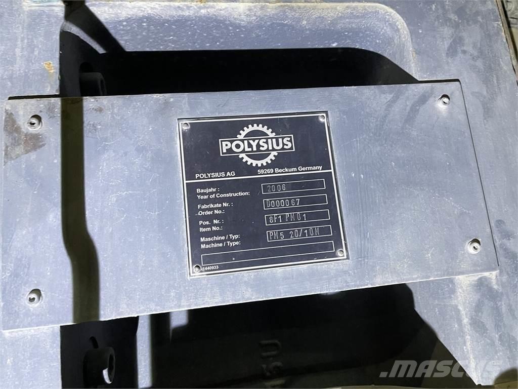  POLYSIUS 20/10-5 Knusere - anlæg