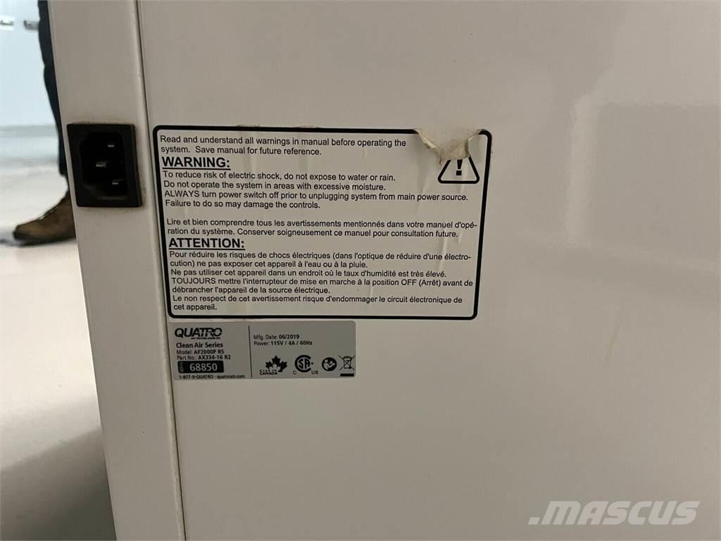  QUATRO AF2000P R5 Entreprenør - Andet