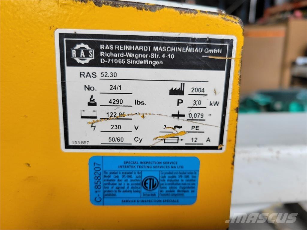 RAS 52.30 Entreprenør - Andet