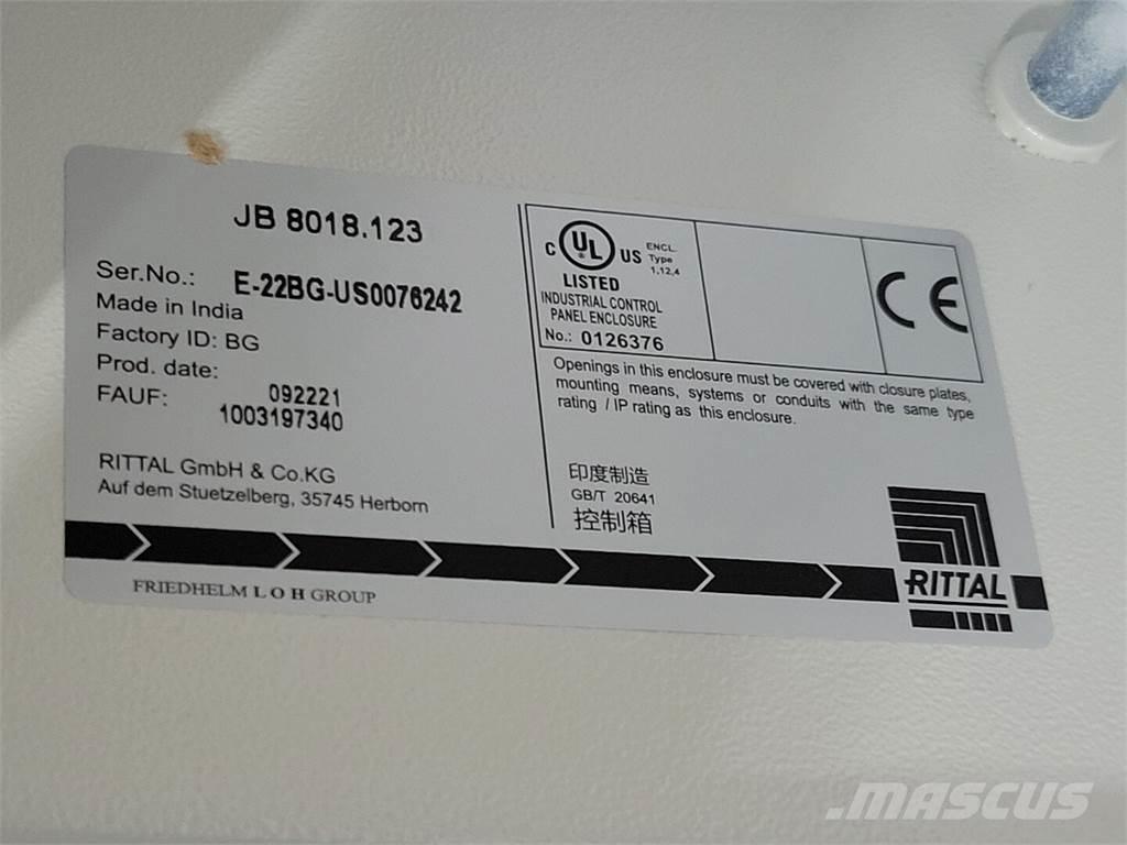  RITTAL JB8018.123 Entreprenør - Andet