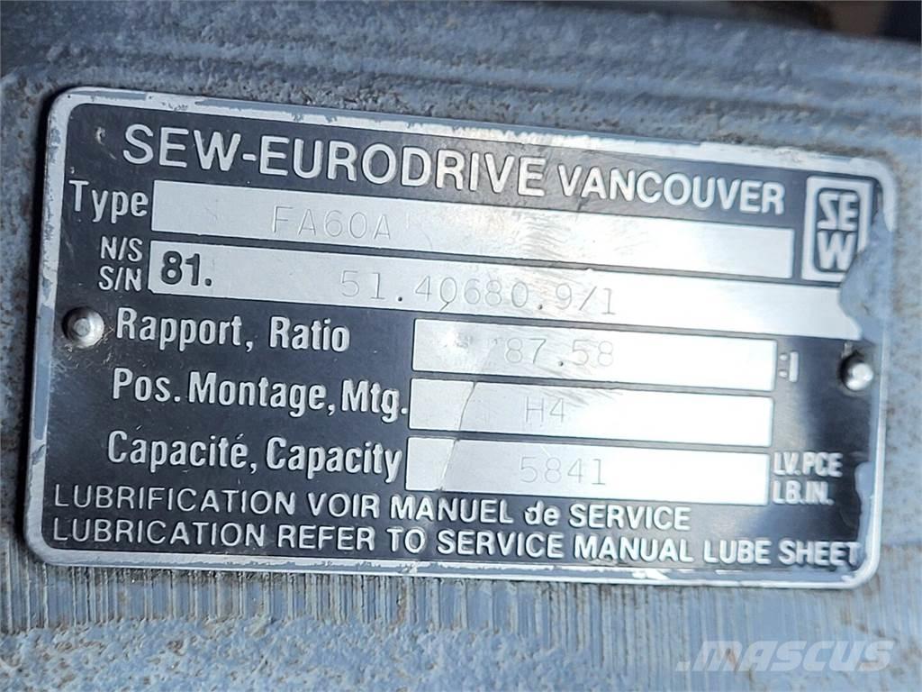  SEW-EURODRIVE FA60A Entreprenør - Andet