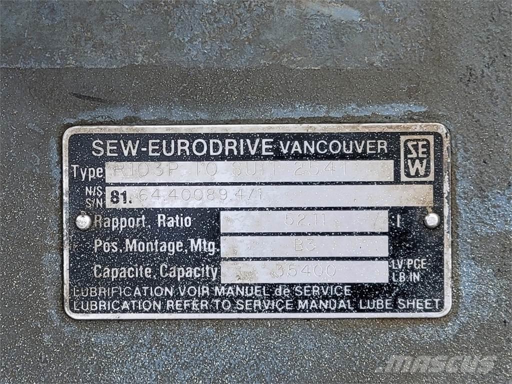 SEW-EURODRIVE R103P Entreprenør - Andet