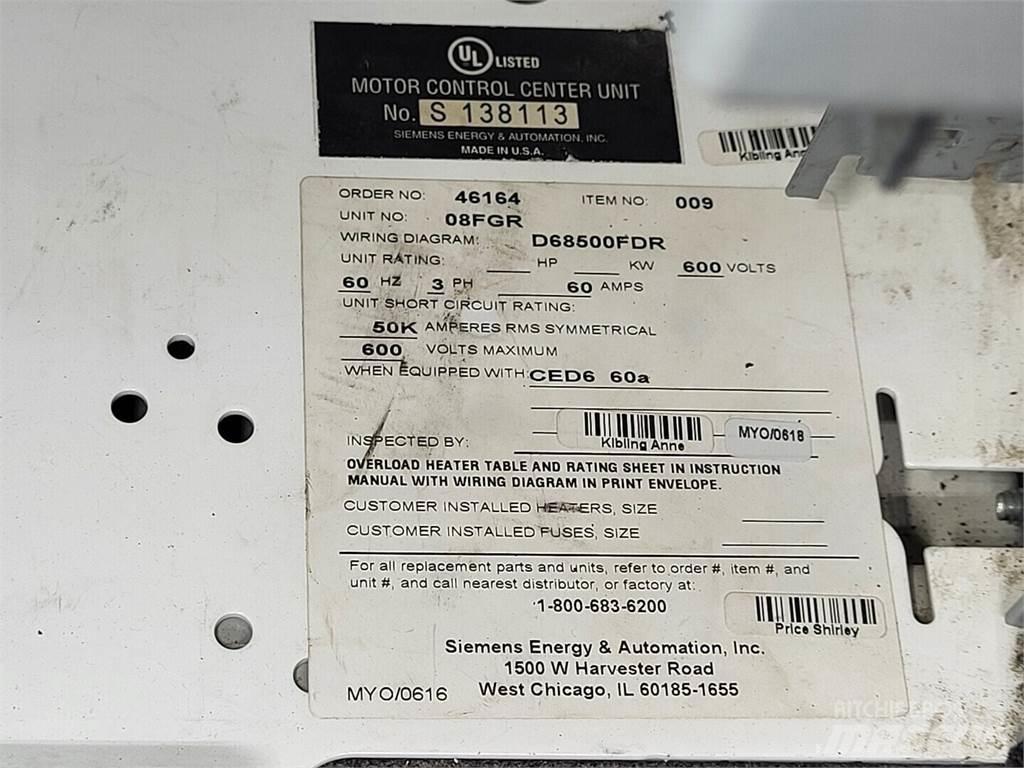 Siemens CED63B060 Entreprenør - Andet