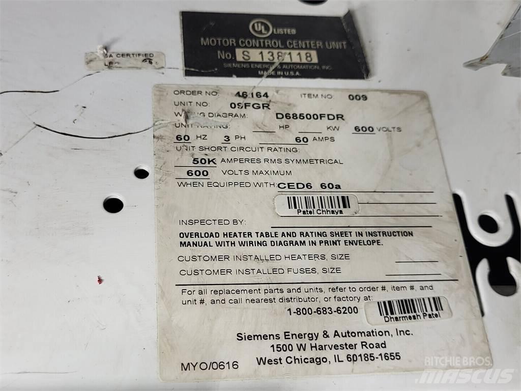 Siemens CED63B060 Entreprenør - Andet