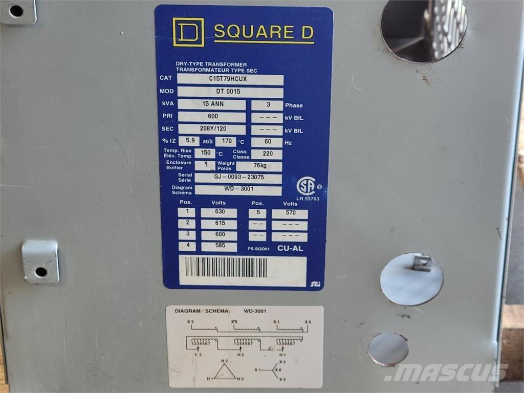  SQUARE D C15T79HCUX Entreprenør - Andet