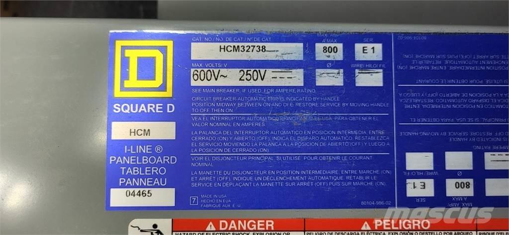  SQUARE D HCM32738 Entreprenør - Andet