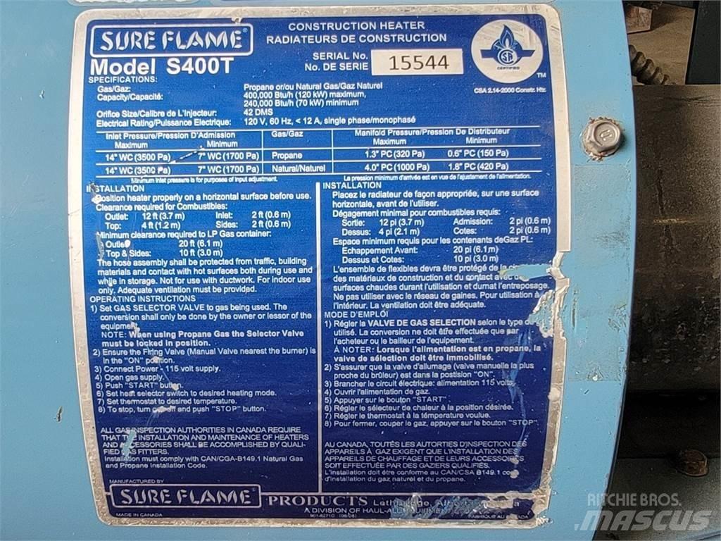  SURE FLAME S400T Opvarmnings- og optøningsmaskiner