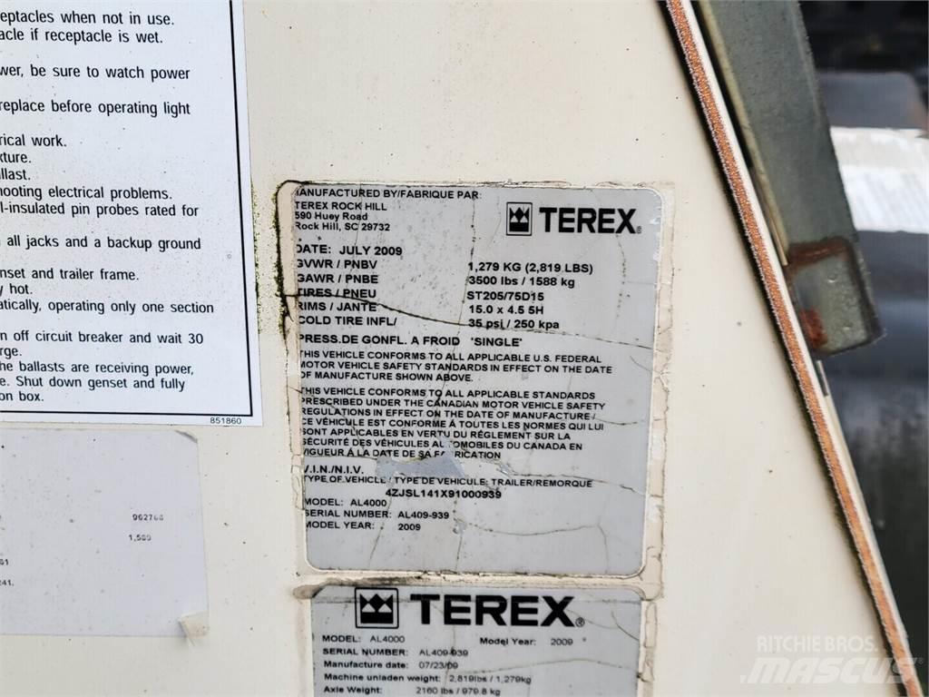 Terex AL4000 Andet tilbehør