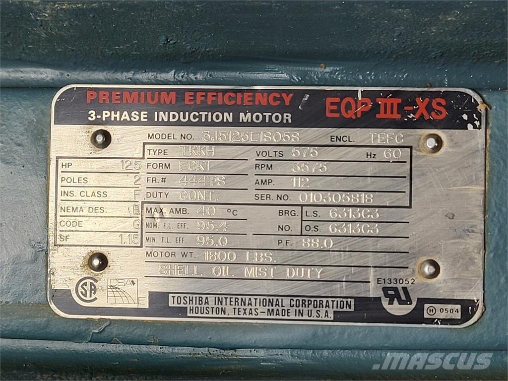  TOSHIBA 3J5125L1S058 Industrielle maskiner