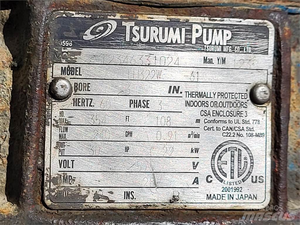 Tsurumi LH322W Vandpumper