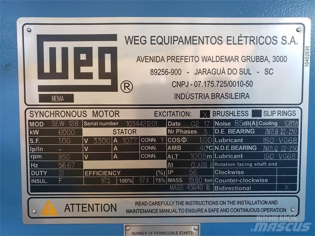  WEG SEW 128 Industrielle maskiner
