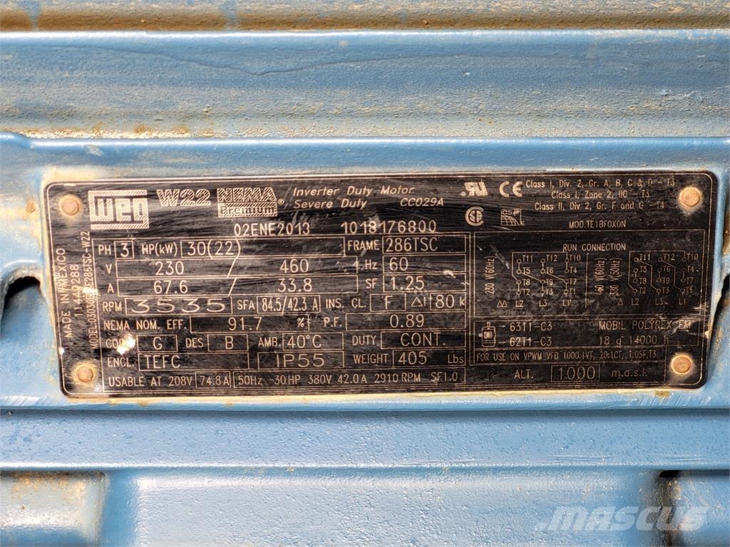  WEG W22 Industrielle maskiner