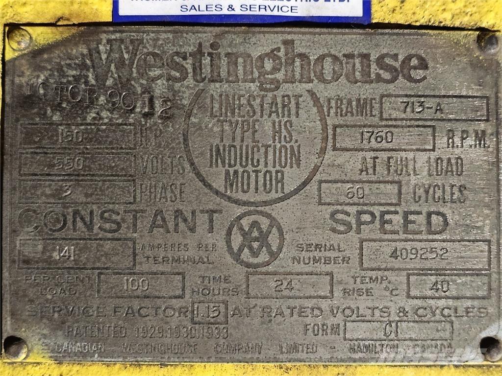 Westinghouse HS Industrielle maskiner