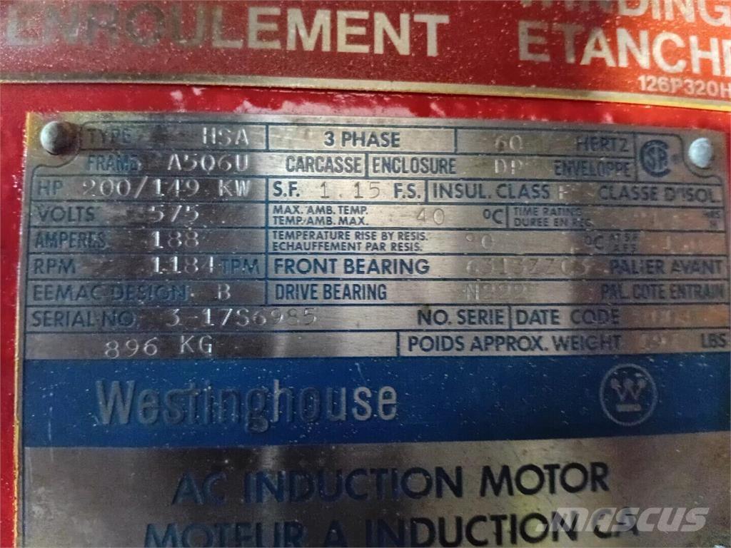 Westinghouse HSA Industrielle maskiner