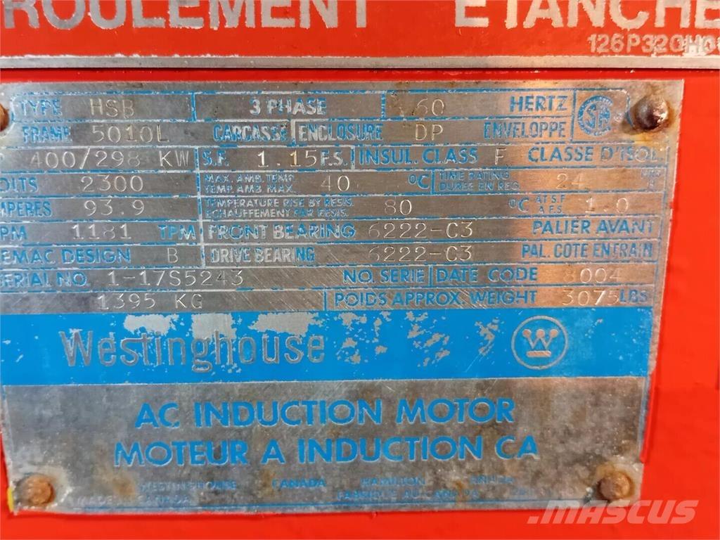 Westinghouse HSB Industrielle maskiner