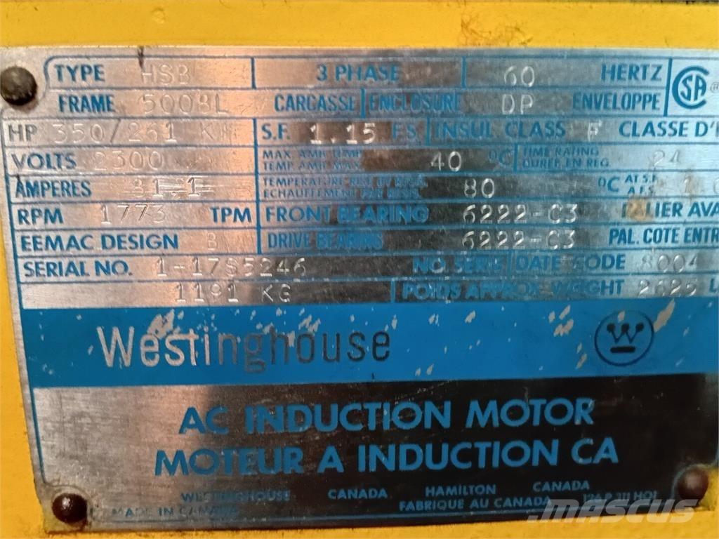 Westinghouse HSB Industrielle maskiner