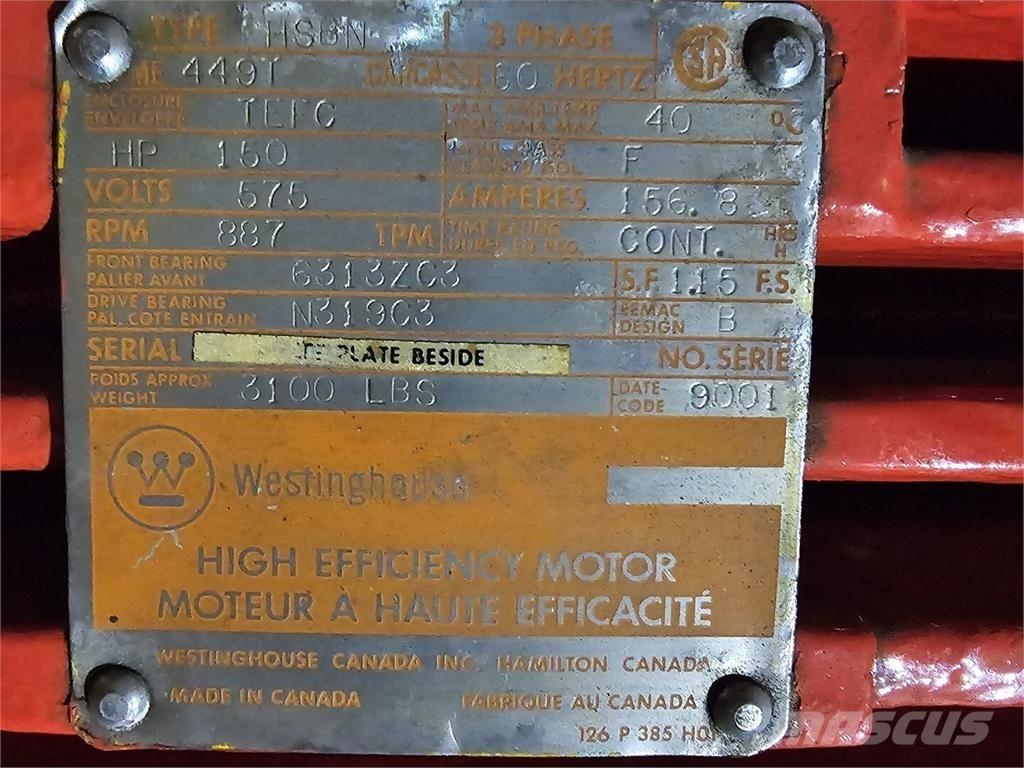 Westinghouse HSBN Industrielle maskiner