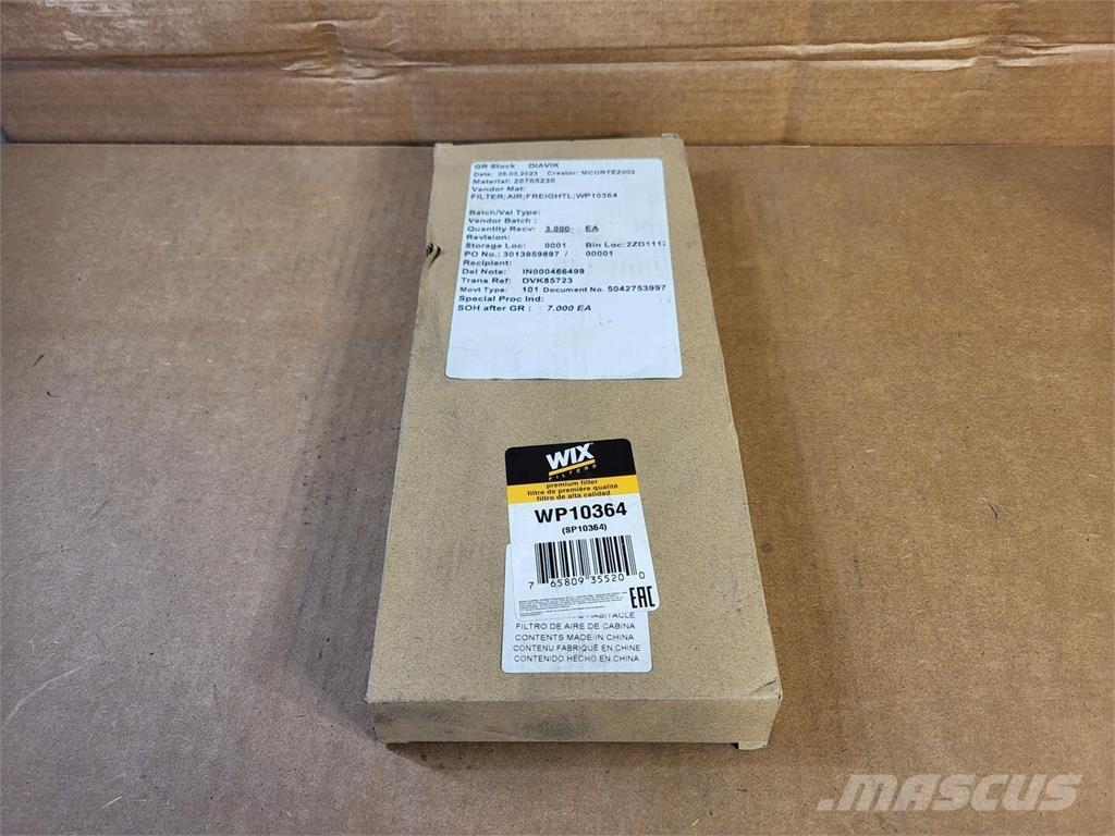  WIX WP10364 Entreprenør - Andet